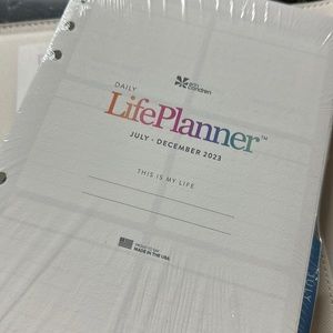 Erin Condren A5 Daily Inserts Jul 2023 -Dec 2023